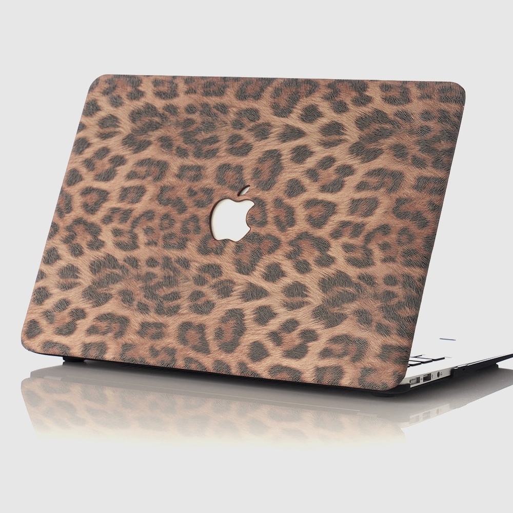 Chic Geeks Leopard Animal Print MacBook Case 13” MacBook Air (A1932/A2179/A2337)